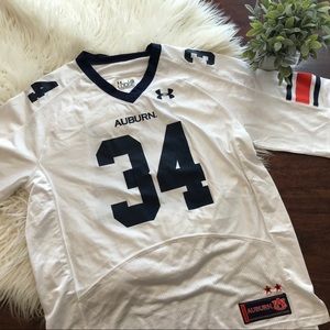 Auburn jersey #34 Under Armour, white, L